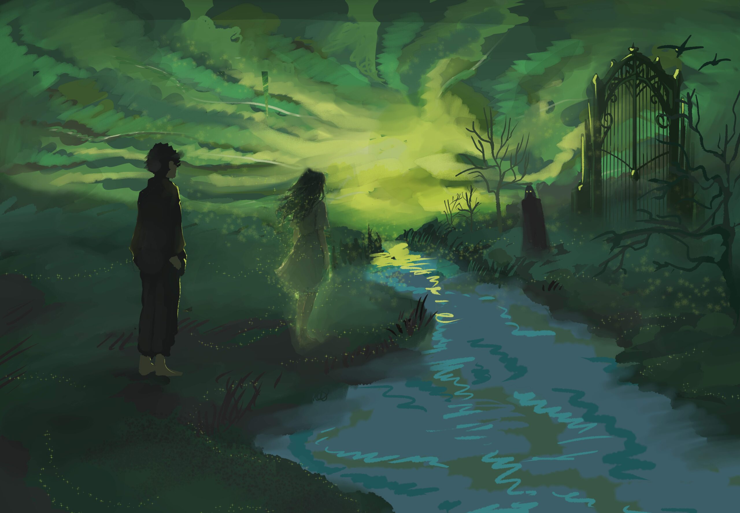 The Girl in the Green Atmosphere